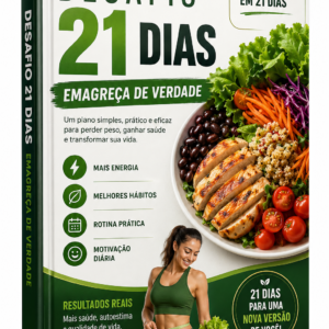 apa do eBook Desafio 21 Dias: Emagreça de Verdade